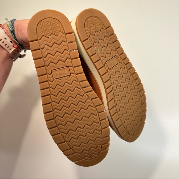 Toms Mesa Boot Multicolored Hazel Tan Teal Lace-up Waterproof Hiking Boots Snow - Picture 10 of 12